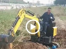 农用小挖机发货视频